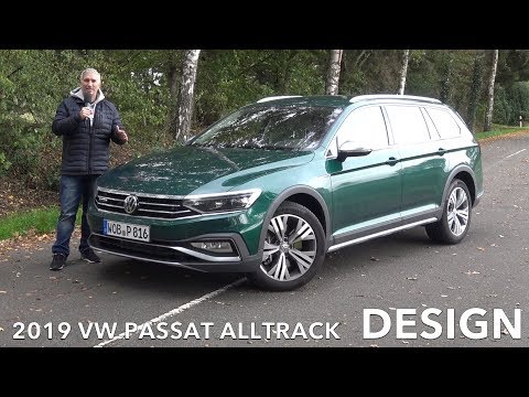 2019 VW Passat Alltrack Design Abmessungen IQ Light Scheinwerfer Felgen Bodenfreiheit