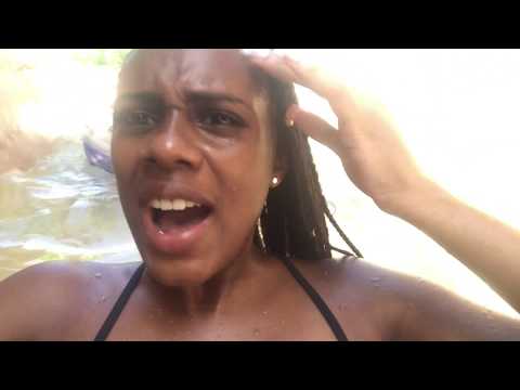 Travel Vlog 2018 | Last day in the Bahamas | Getting stuck on a water slide