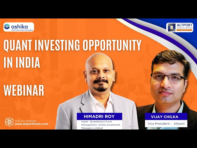 Quant Investing Opportunity In India