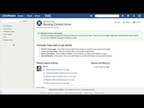 How to reuse content in Atlassian Confluence with Scroll Versions
