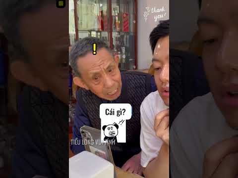 Dùng mặt nạ lột để trêu ông ngoại #haihuoc