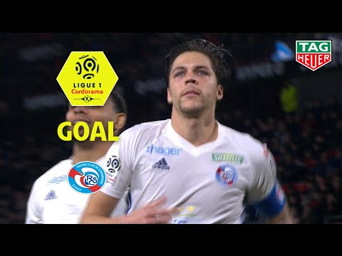 Goal Jonas MARTIN (32' pen) / Stade Rennais FC - RC Strasbourg Alsace (1-4) (SRFC-RCSA) / 2018-19