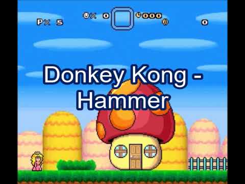 SMW Custom Music - Track -981 (Donkey Kong - Hammer)(Variety 2)