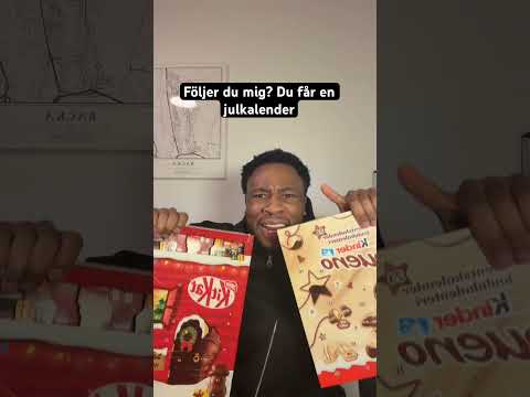 Följer du mig? Du får en Julkalender #shorts