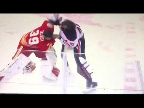 NHL slagsmål målvakt!!