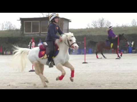 Mounted games - TROFEO Lazio 2020 - seconda tappa - Damy e Chiara