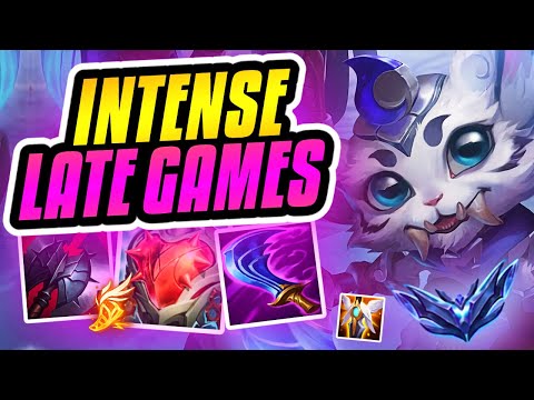 INTENSE LATE GAMES WITH GNAR!!! Season 13 Gnar Ranked Gameplay (League of Legends)