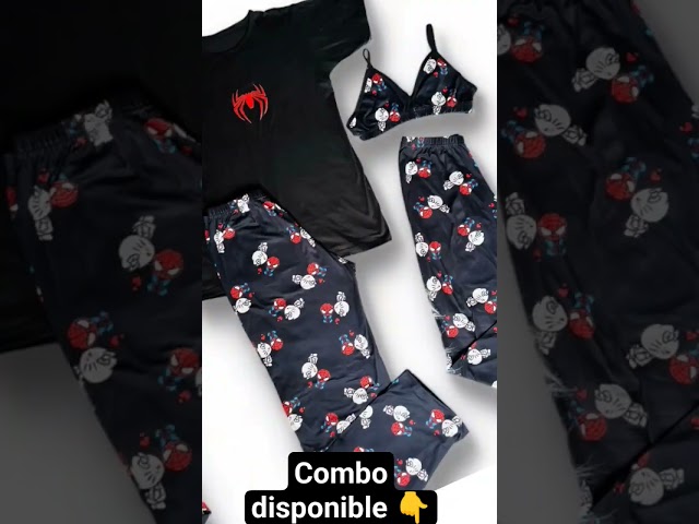 Vídeo relacionado con Temolie Roblox Pijamas para Niños Camiseta de Manga Corta Pantalones Conjunto de Ropa de Dormir Niñas Personajes de Juegos 3D Ropa de Dormir Infantil Pijamas 2 Piezas, Negro, 7-8 años