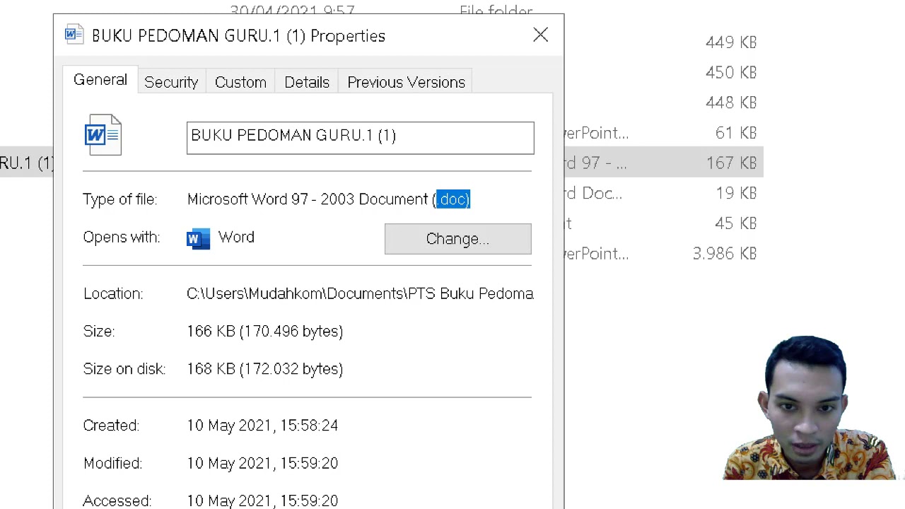 Mengubah Format File doc ke docx