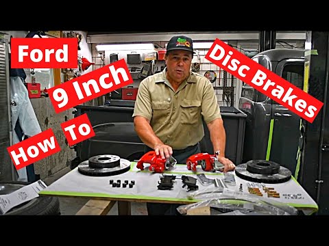Ford 9 Inch MBM Rear Disc Brake Installation by Troy Kane Vtwinstov8s.com