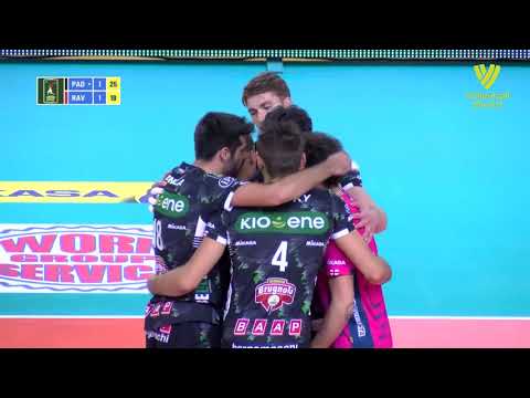 Gli highlights di  Kioene Padova - Consar RCM Ravenna 3-2