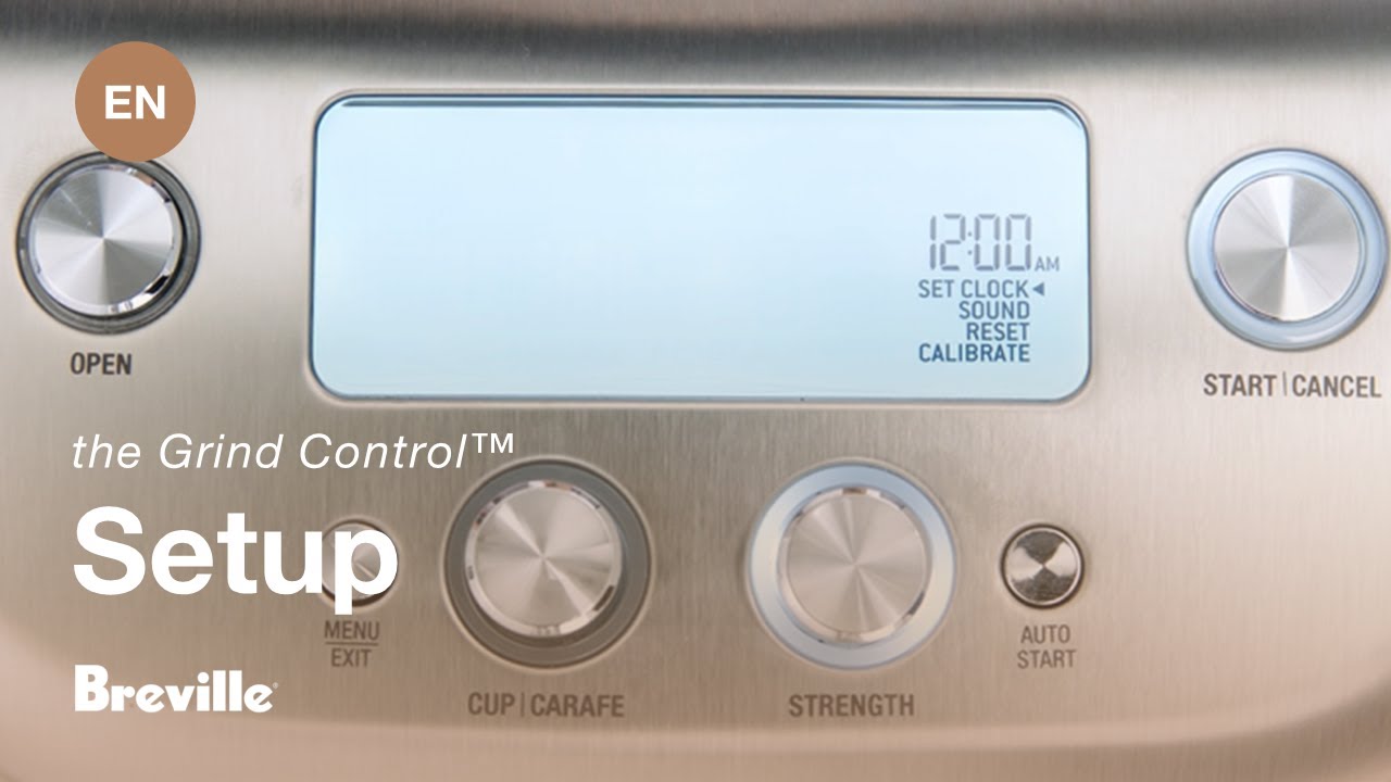 Breville coffee guide tutorial - How to use the machine features