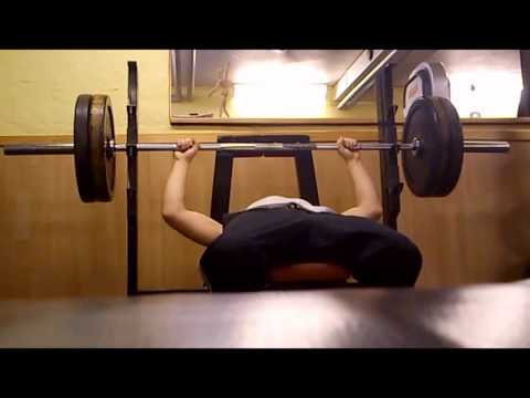 Bänkpress 80kg (reps) 1