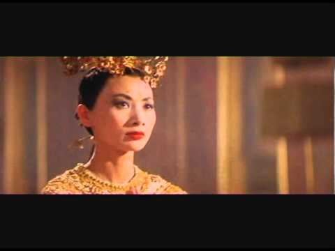 anna and the king jumping on the lap of dad