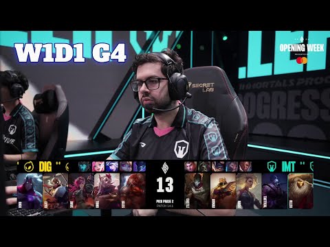 DIG vs IMT | Week 1 Day 1 S14 LCS Spring 2024 | Dignitas vs Immortals W1D1 Full Game