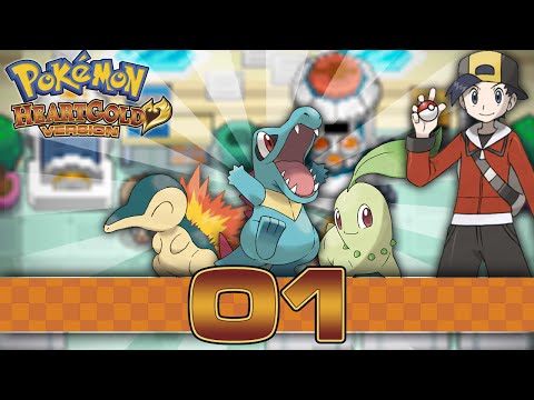 Pokemon HeartGold - Part 1 - New Bark, New Bite