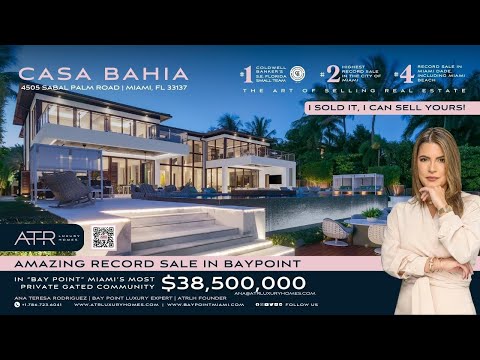 Record Sale! 4505 Sabal Palm Rd | MIAMI, FL 33137