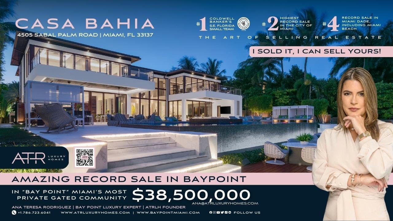 Record Sale! 4505 Sabal Palm Rd | MIAMI, FL 33137