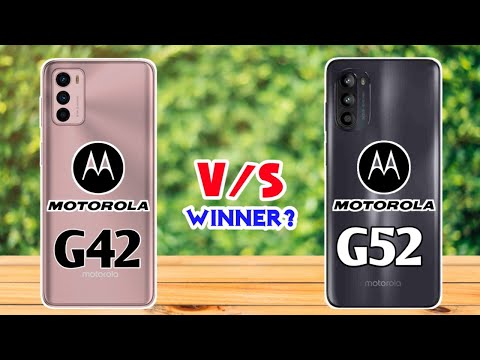 Motorola G42 vs Motorola g52 - comparison 🤨