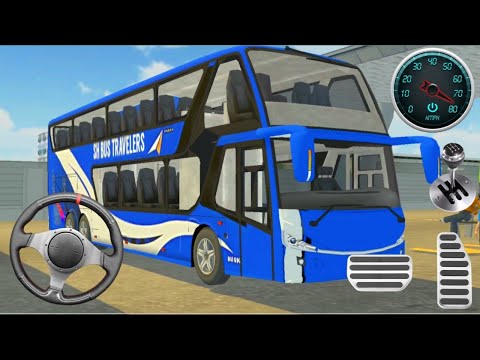 Real Offroad Bus Simulator Game - Bus Driving 3D - Bus Game Andriod Gameplay