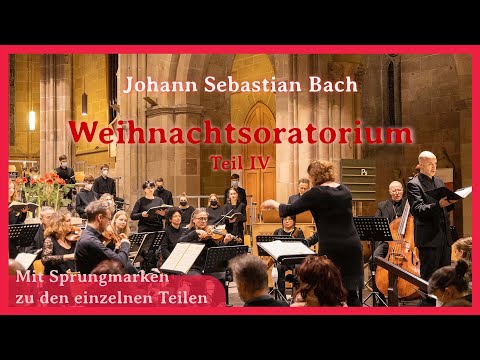 Bach: Weihnachtsoratorium 4. Kantate – Evang. Jugendchor Heilbronn, Karlsruher Barockorchester