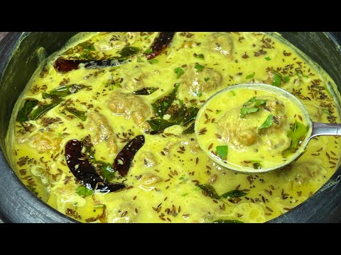 Hyderabadi Famous DAHI KI KADHI | Hari Mirch Wali Dahi Ki Kadhi-Sab Sey Asaan Tarika Dahi Ki Kadhi