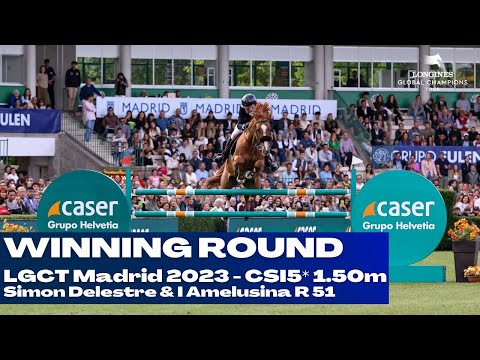 Simon Delestre & I Amelusina R 51 Win The Copa S.M. El Rey - Trofeo Caser Grupo Helvetia CSI5* 1.50m