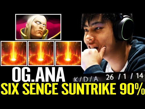 ANA INVOKER MID is Back After 1year Without Practice! 6th Senses SunStrike WTF Dota 2 Pro Mid Guide
