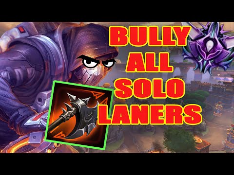BULLY SOLO LANE WITH AXE LOKI!