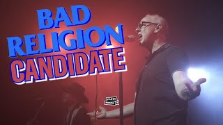 BAD RELIGION LIVE - CANDIDATE LIVE GARDEN AMP, 2024 - 4K WITH LYRICS
