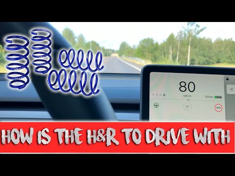 IMPRESSIONS H&R SPRINGS | TESLA MODEL 3