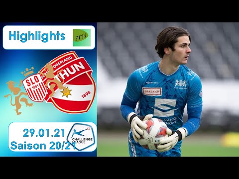 Highlights: Stade Lausanne - Ouchy vs FC Thun (29.01.21)