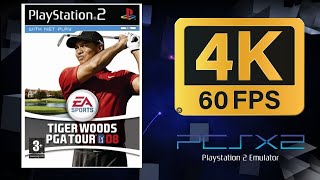 Tiger Woods PGA Tour 08 | PS2 (PCSX2) | 4K UHD