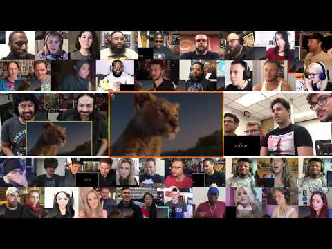The Lion King Official Trailer REACTIONS MASHUP