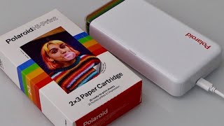 How to Replace Paper Film in Polaroid hi print 2x3 Pocket photo Printer.