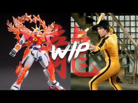 HGBF Try Burning Gundam Custom Painting WIP