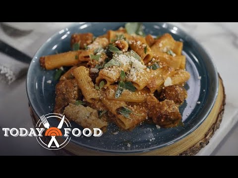 Bobby Flay Shares A Family Favorite Recipe For Creamy Rigatoni