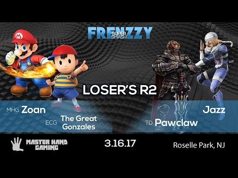 Smash Frenzzy #8 - MHG Zoan + ECG The Great Gonzales vs. TD Pawclaw + Jazz - Loser's R2