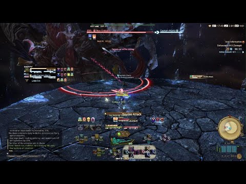 FFXIV Deltascape V4.0 Savage Neo Exdeath (unsynced) DUO Party Lv. 90