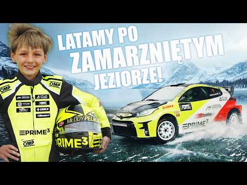 Latamy 370 KONNYM TOYOTA GR YARIS po ZAMARZNIĘTYM jeziorze Śniardwy na Mazurach!