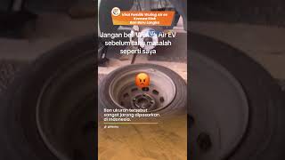 Viral, Pemilik Mobil Listrik Wuling Air EV KECEWA Tak Bisa Beli Ban Baru di Bengkel Resmi