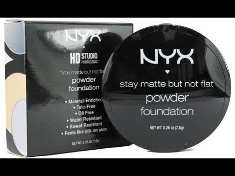 NYX review stay matte but not flat polvo compacto