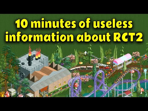 10 minutes of useless information about RollerCoaster Tycoon 2