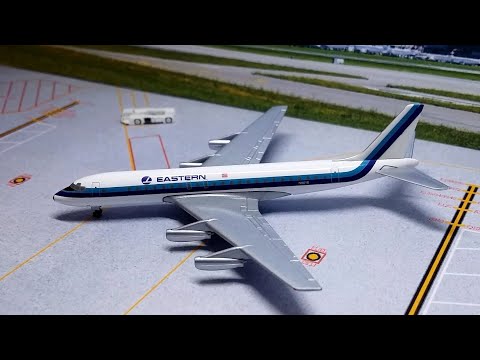 Reviewing the 1/500 Douglas DC-8-20 (Eastern) by Herpa 513609