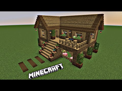 Hunter Sky - Minecraft: How to Build a survival house: tutorial