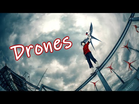 Nightcore - Drones [Lyrics]