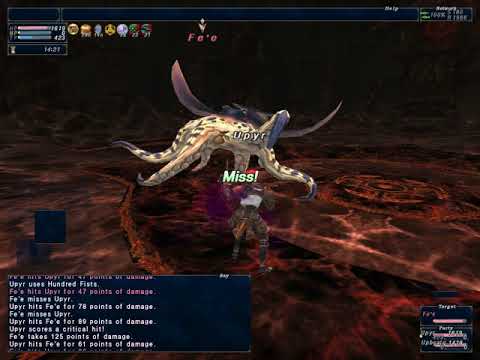 ffxi mnk/war solo up in arms(no healing meds)