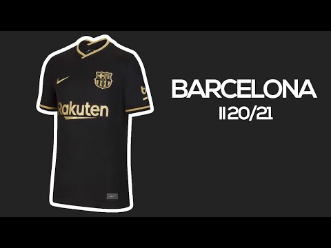 Camisa Barcelona II Preta 20/21 Tailandesa