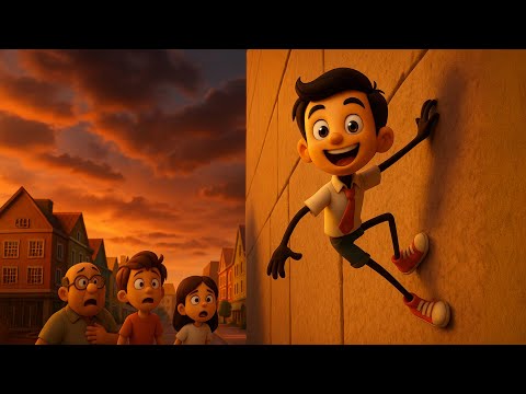 What if we could Climb Walls? | #aumsum #kids #cartoon #science