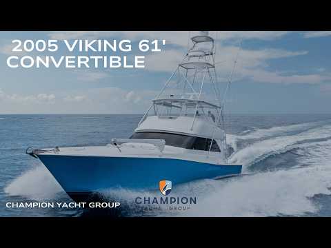 2005 Viking 61 Convertible Après Video